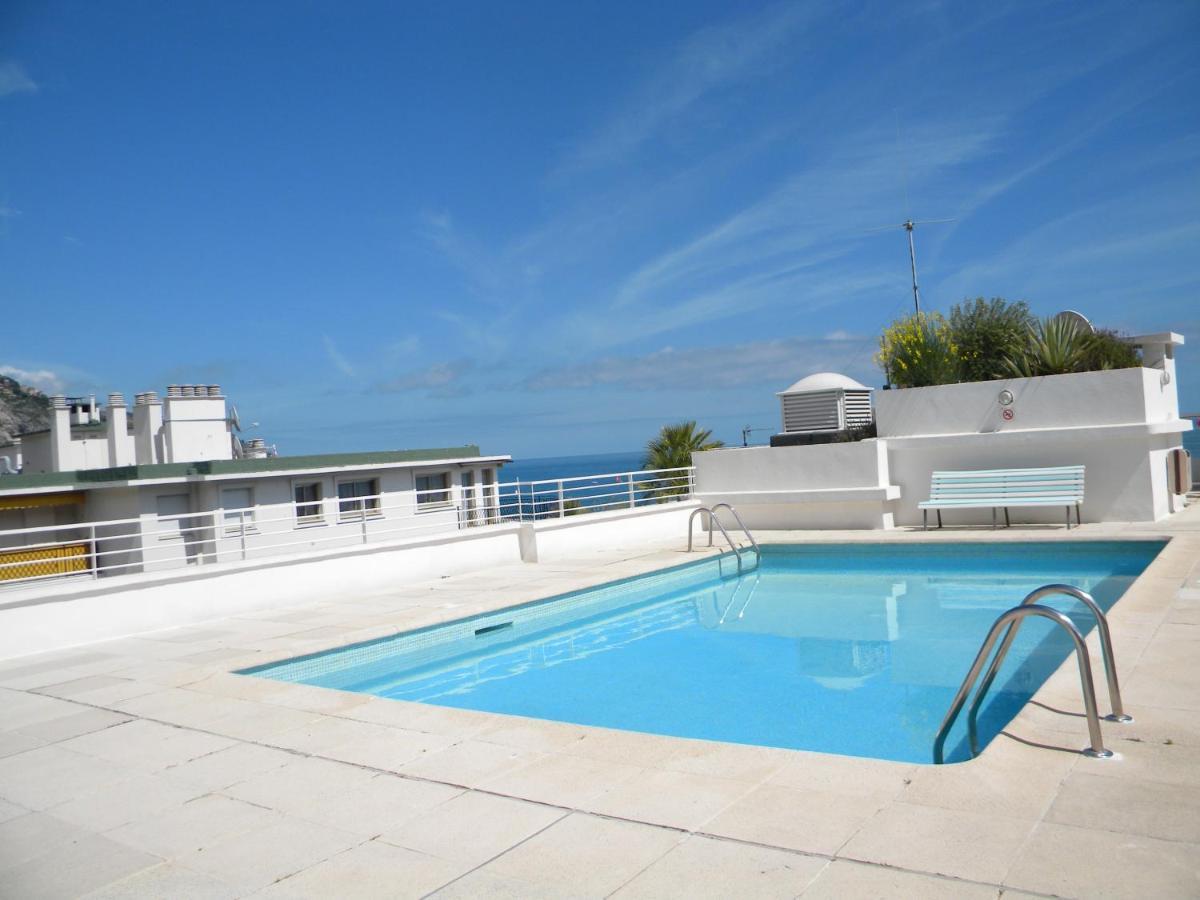 App Le Rocazur Avec Piscine Et Parking En Bord De Mer A 500M Du Centre Ville Menton Exterior foto